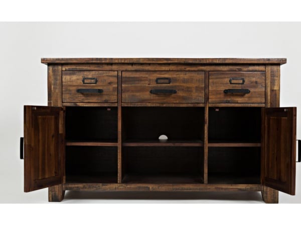 Cannon Valley 70″ Media Unit Entertainment Stands Jofran 3
