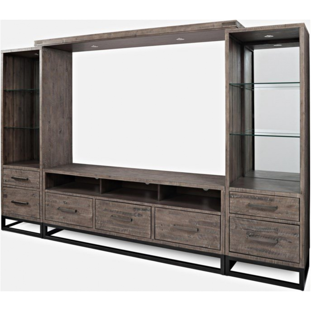 East Hampton Entertainment Wall Entertainment Stands Jofran 3