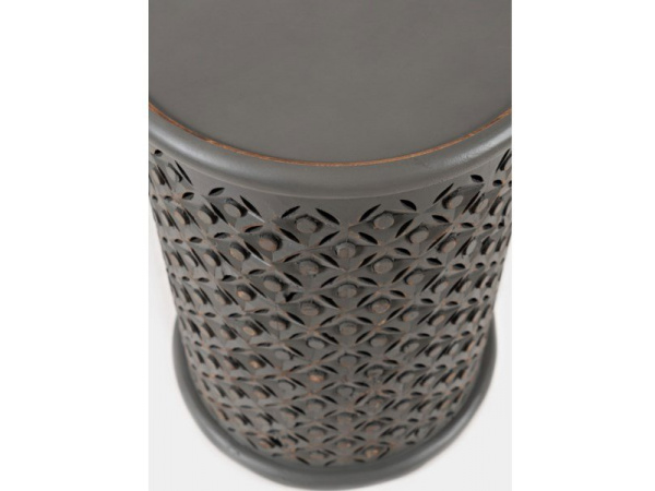 Global Archive Drum Table Grey End tables Jofran