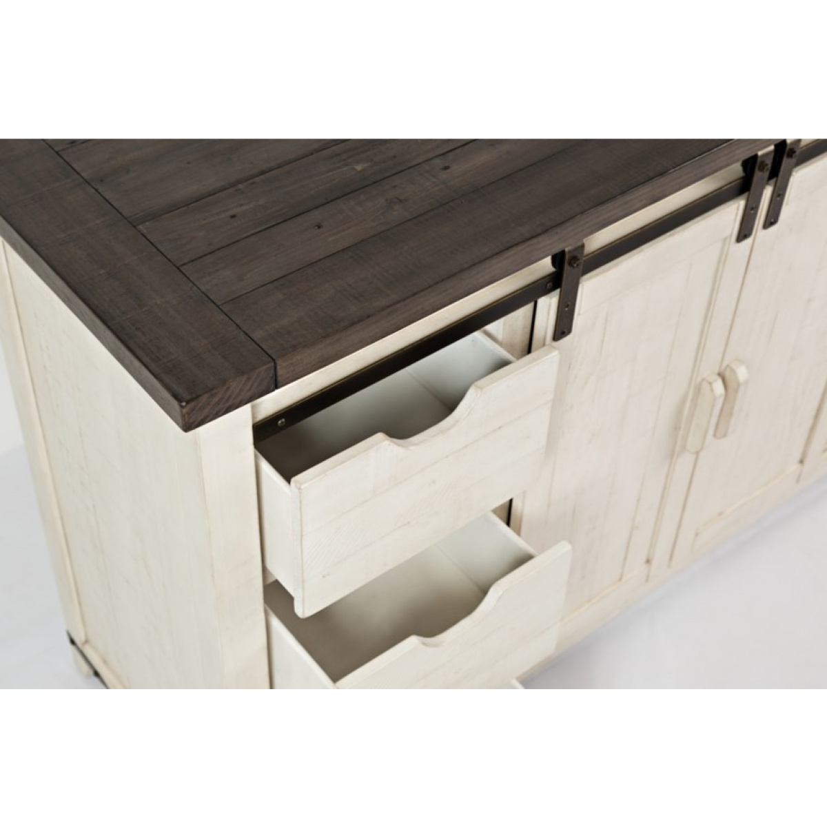Madison County 60″ Barn Door Server Dining Storage Jofran 6