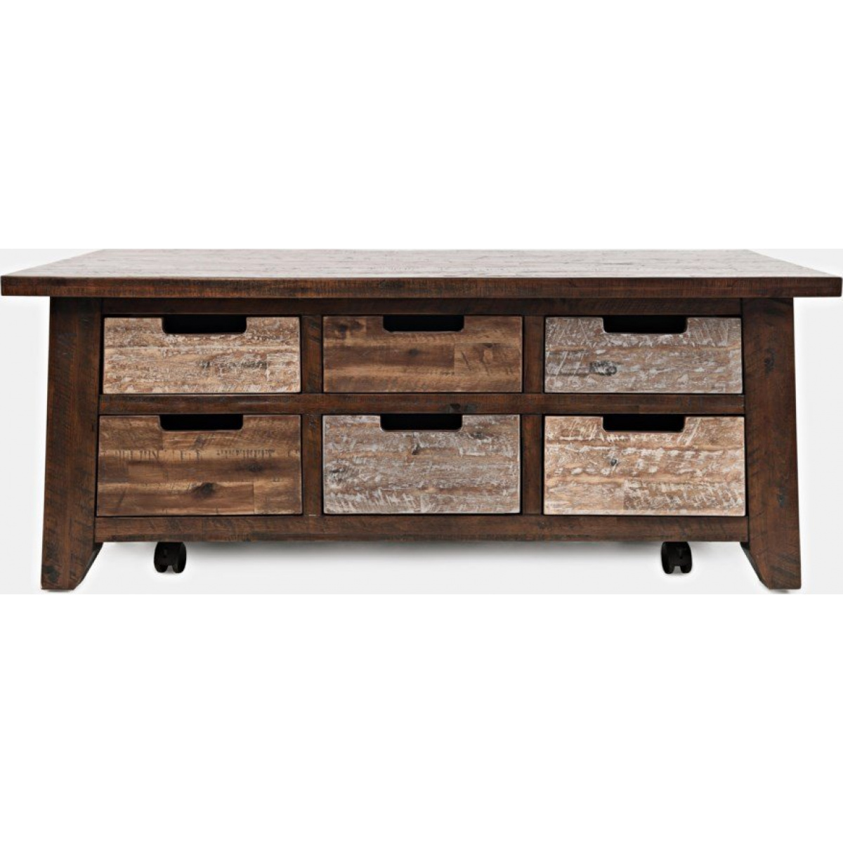 Painted Canyon Box Cocktail Table Cocktail & Coffee Tables Jofran 4