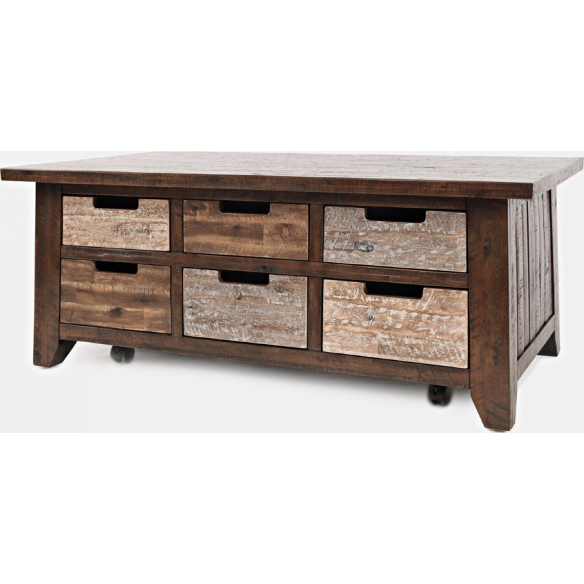 Painted Canyon Box Cocktail Table Cocktail & Coffee Tables Jofran 5