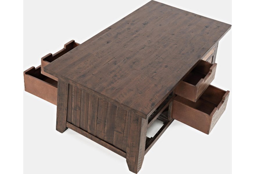 Painted Canyon Box Cocktail Table Cocktail & Coffee Tables Jofran 9