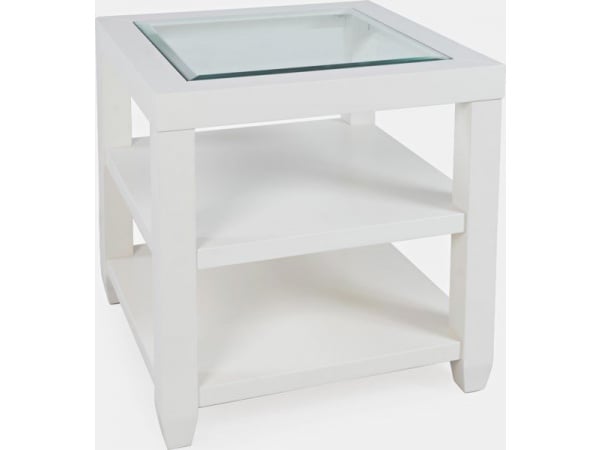 Urban Icon End Table White End tables Jofran