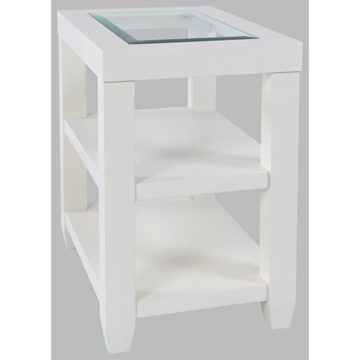 Urban Icon Chairside Table White End tables Jofran 3