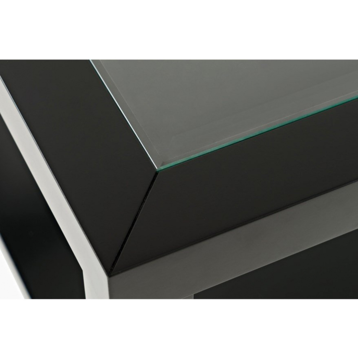 Urban Icon Rectangle Castered Cocktail Table Black Cocktail & Coffee Tables Jofran 4