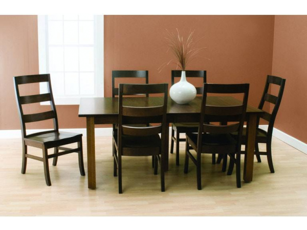 4260A118 Rectangular Dining Table Top Dining Tables Amish 3