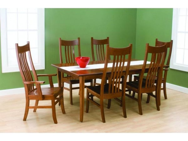 Venice Rectangular Dining Table Dining Tables Amish 3
