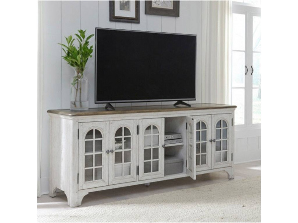 Glendale Estates Media Console Entertainment Stands Pulaski Furniture 3