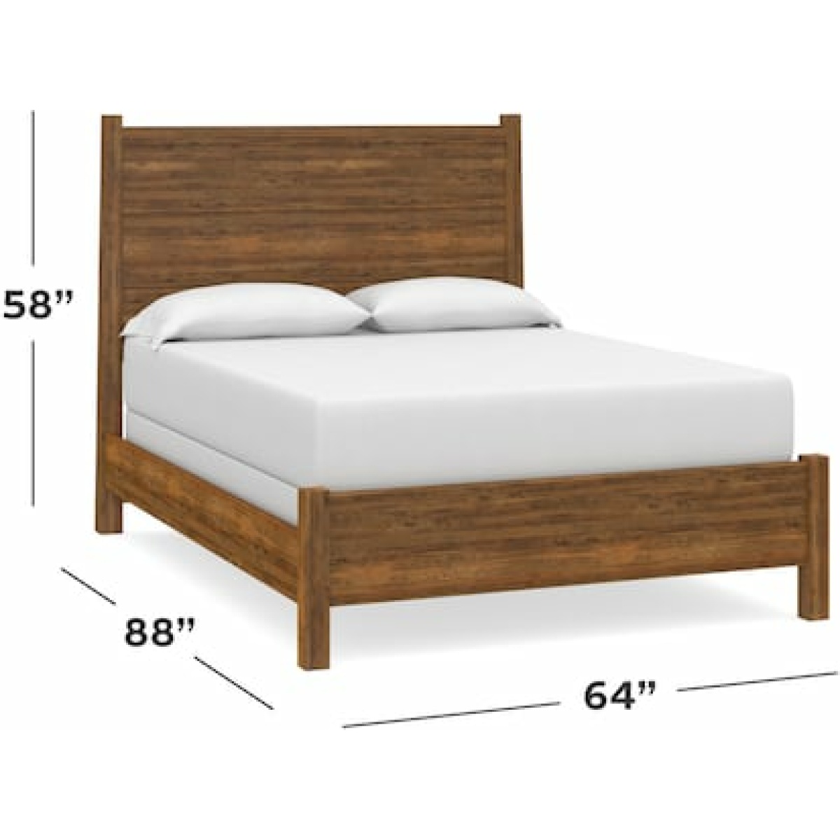 Benchmade Heritage Maple Panel Bed Beds Bassett Furniture, Customizable 5