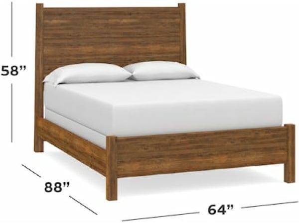 Benchmade Heritage Maple Panel Bed Beds Bassett Furniture, Customizable 3