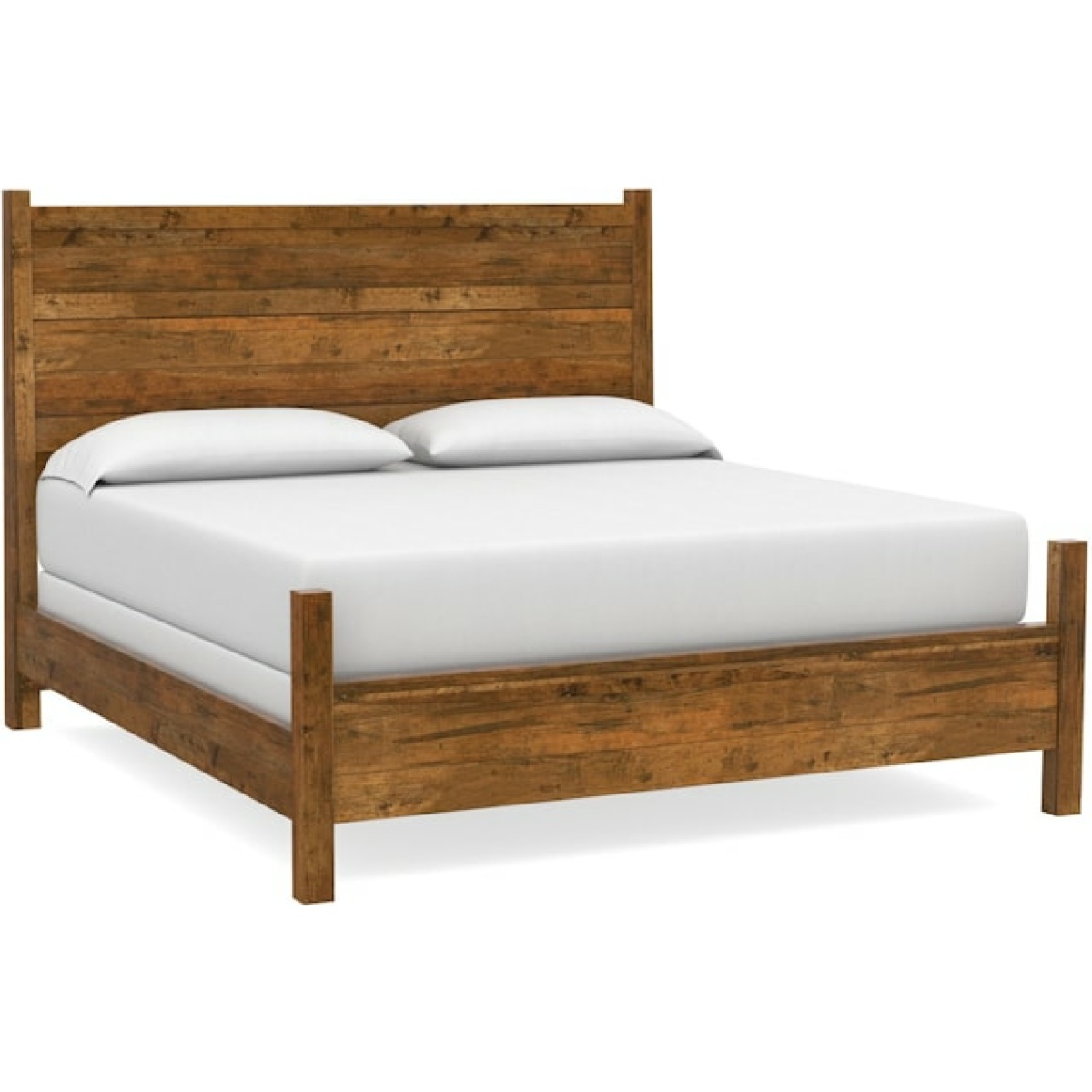 Benchmade Heritage Maple Panel Bed Beds Bassett Furniture, Customizable 4