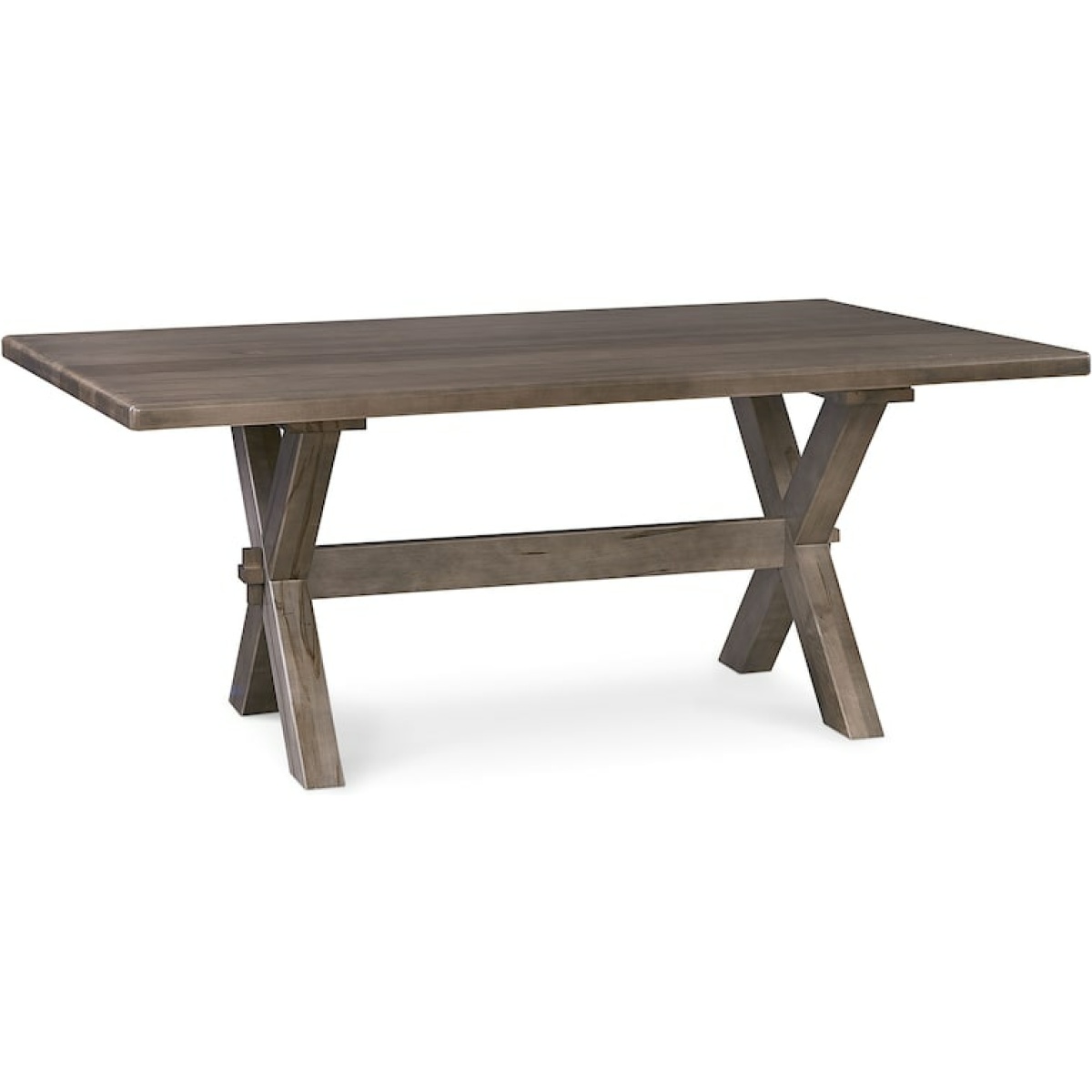 Benchmade Crossbuck Maple Dining Table Dining Tables Bassett Furniture 7