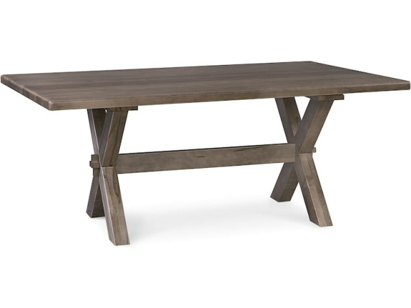 Benchmade Crossbuck Maple Dining Table Dining Tables Bassett Furniture