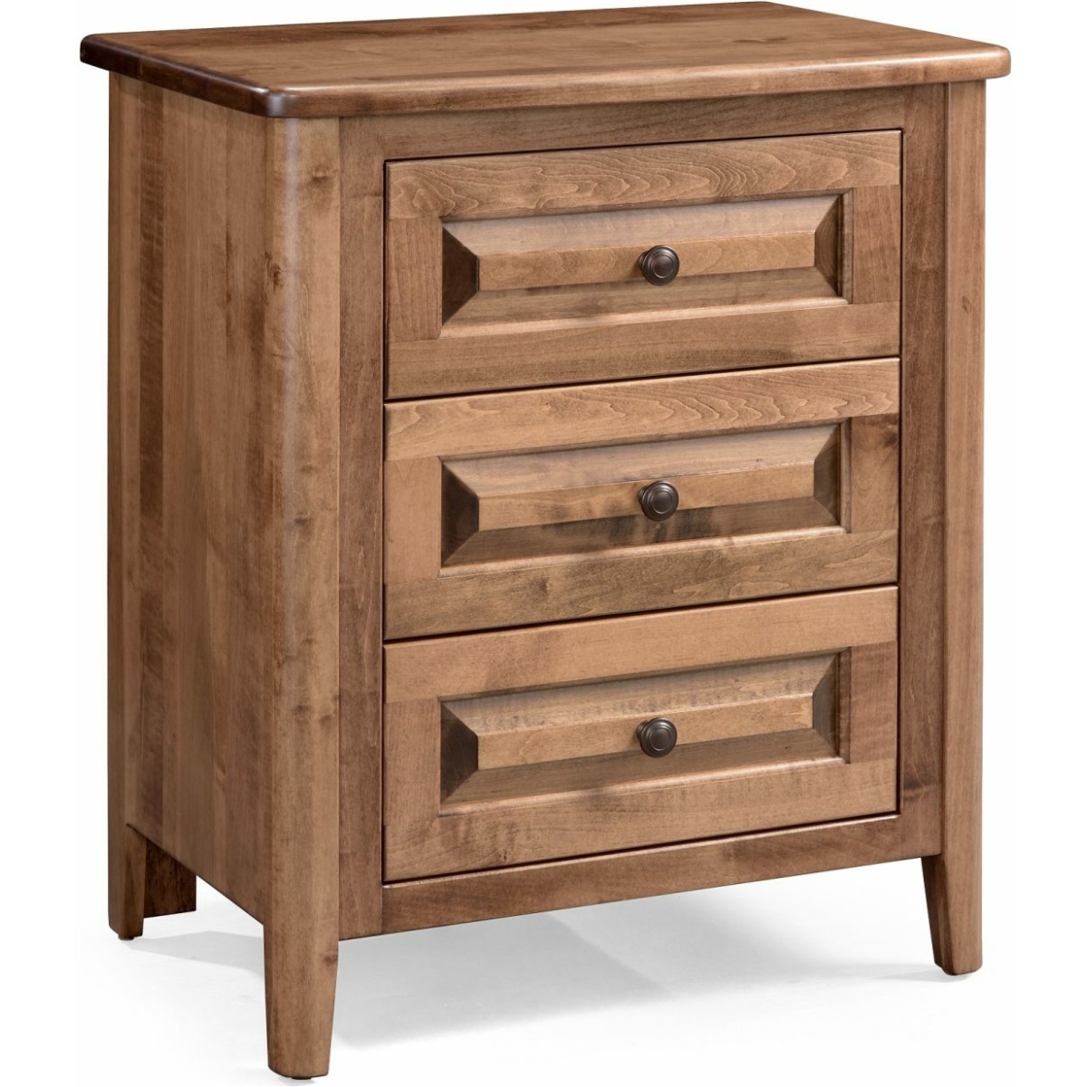 Carson 3 Drawer Nightstand Nightstands Amish 4