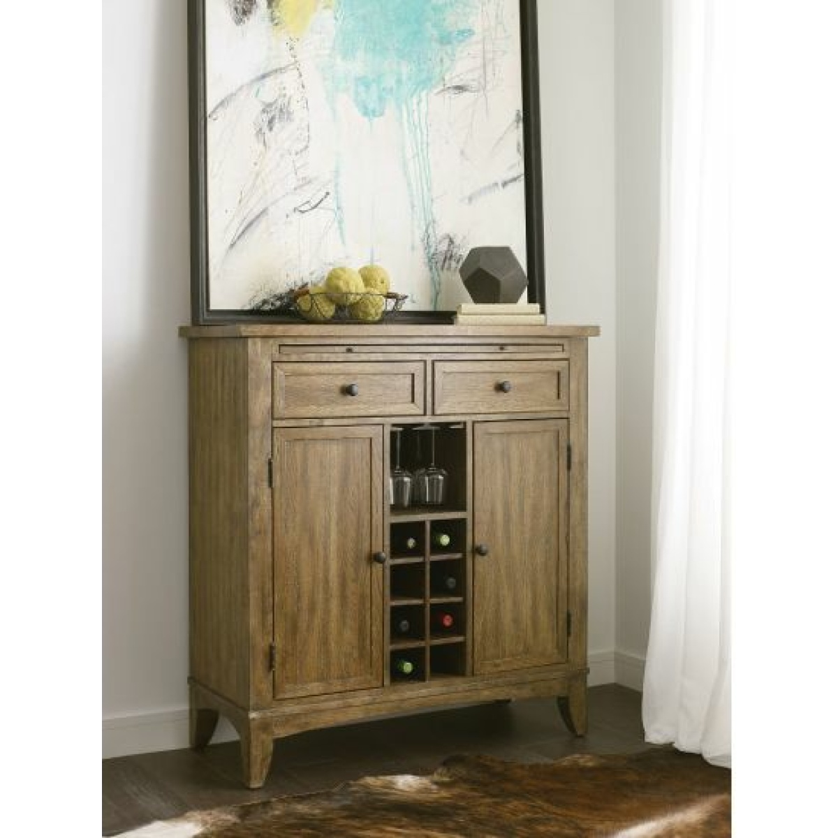 The Nook Wine Server Dining Storage Kincaid Furniture 6