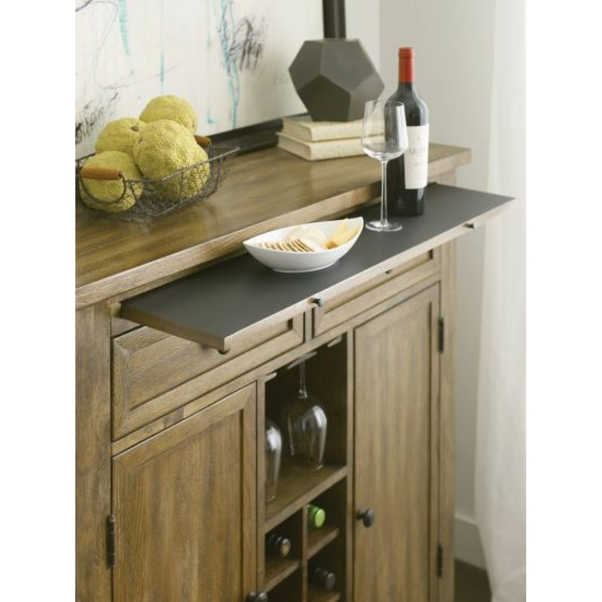 The Nook Wine Server Dining Storage Kincaid Furniture 5