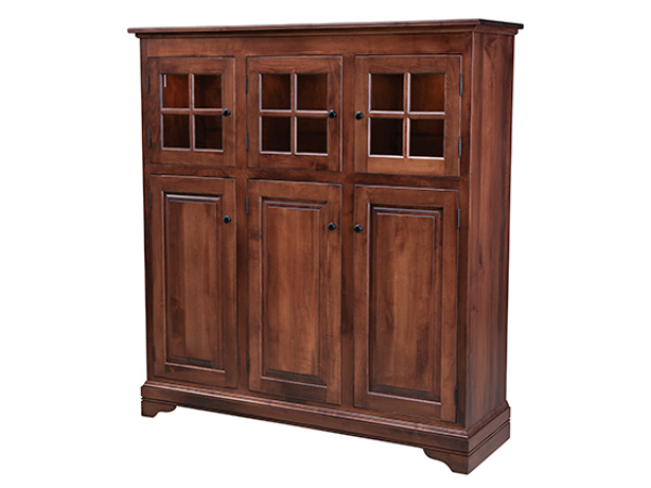 New England Cabinet Dining Storage Amish