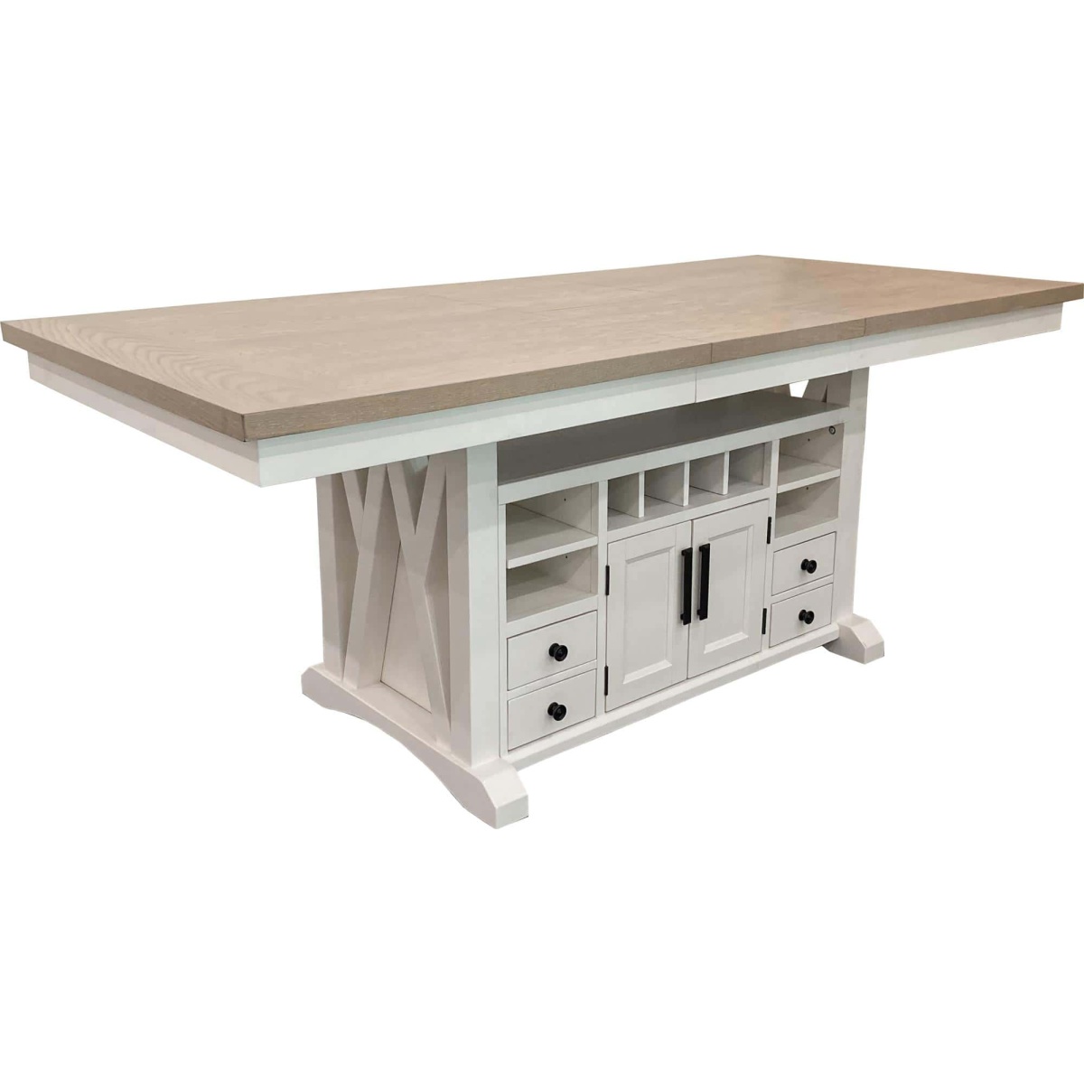Americana Modern Dining Island Counter Height Table Dining Tables Parker House 3