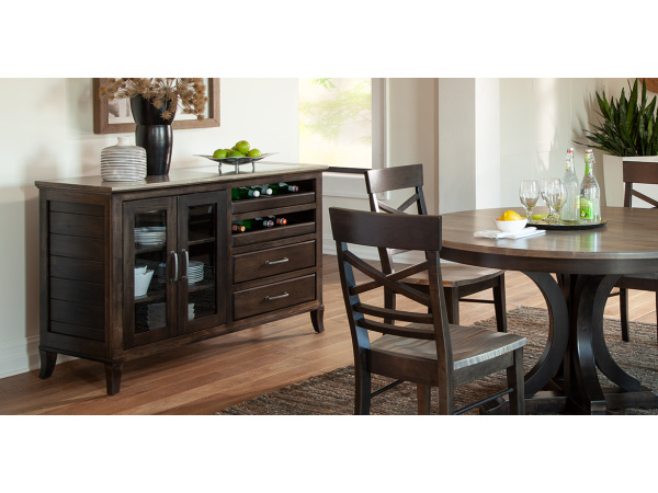 Castlebar Server Dining Storage Amish 3