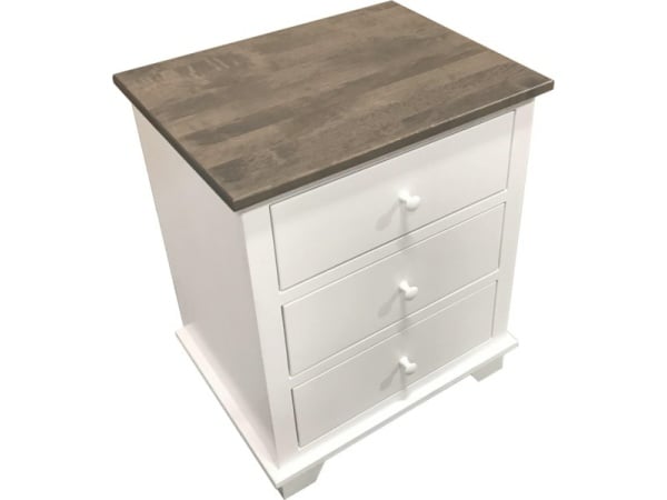Portland 3 Drawer Nightstand Nightstands Amish 3