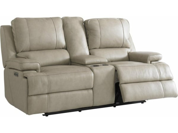 Parsons Club Level Double Reclining Console Loveseat Loveseats Bassett Furniture 3
