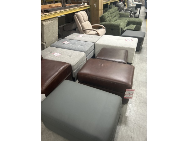 ottomans! Clearance