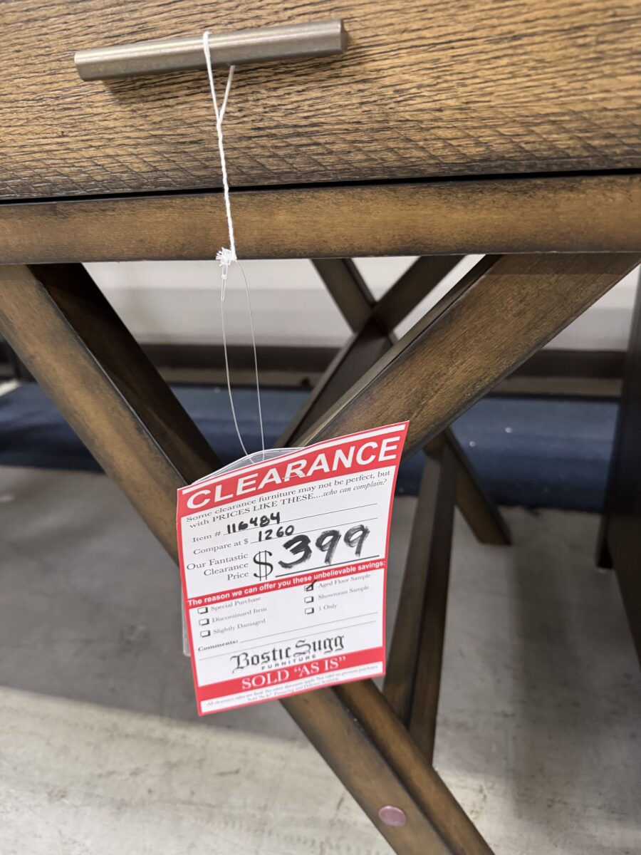 Solid wood desk Clearance 4
