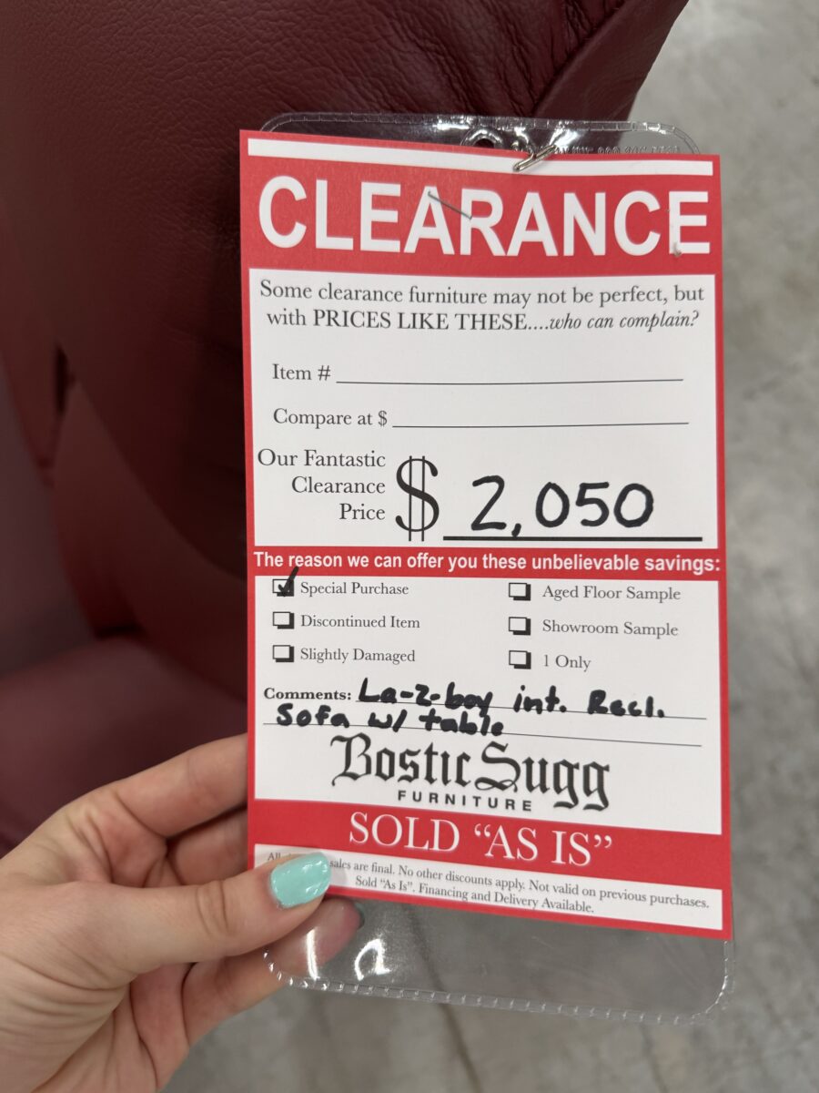 La-Z-Boy International Recliner sofa Clearance 4