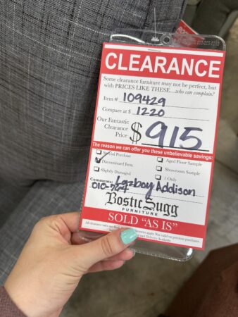 La-Z-Boy chair Clearance 5